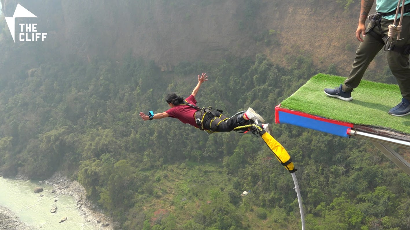 Bungee Jumping from Pokhara